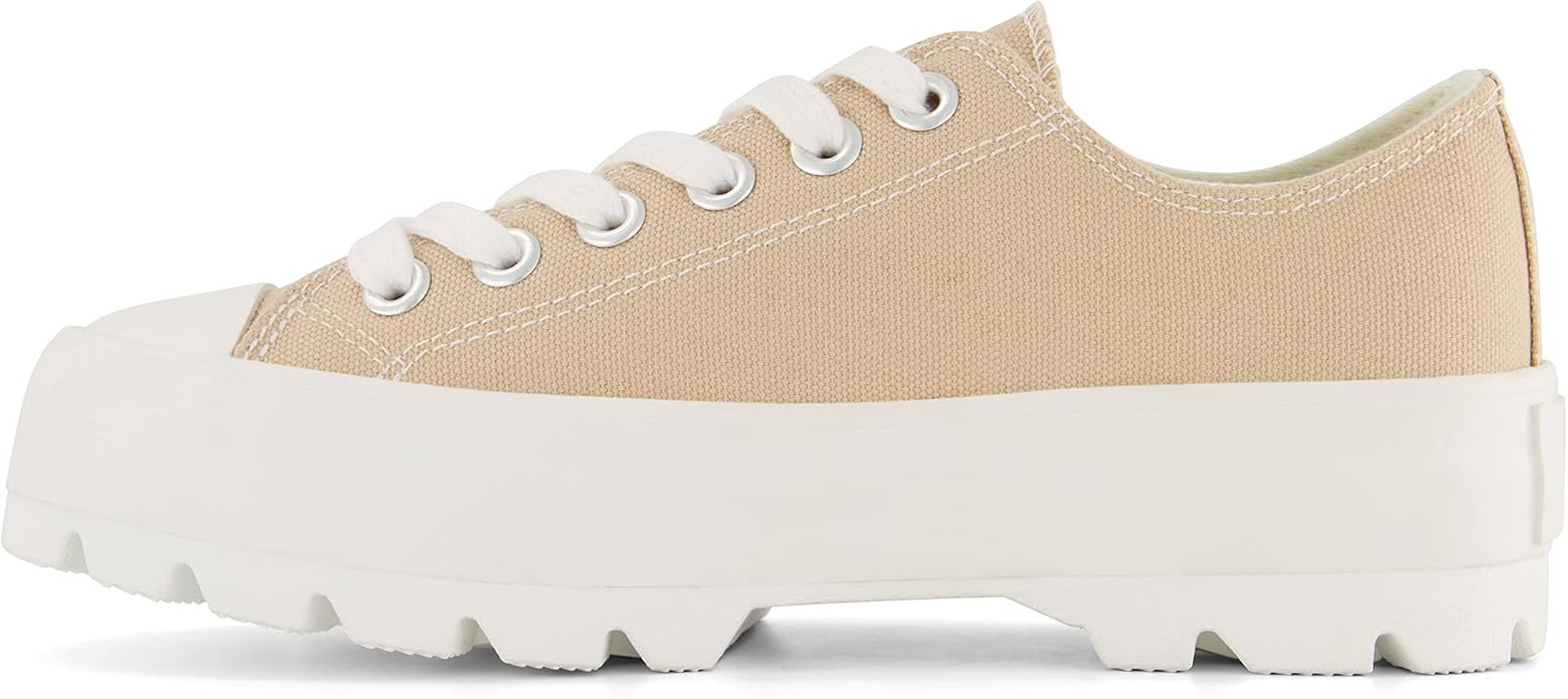 CUSHIONAIRE Women's Vasco Low top Canvas Sneaker +Memory Foam | Amazon (US)