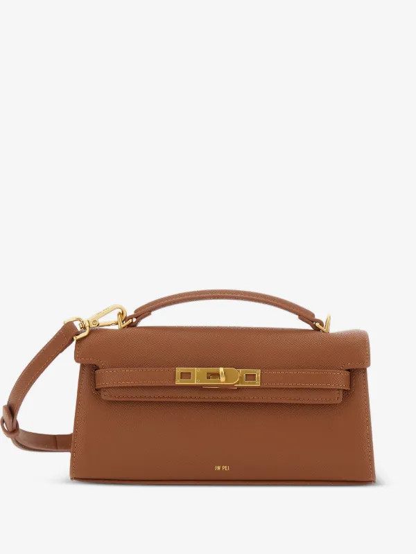 small Noor pebbled-texture turn-lock tote bag | Farfetch Global
