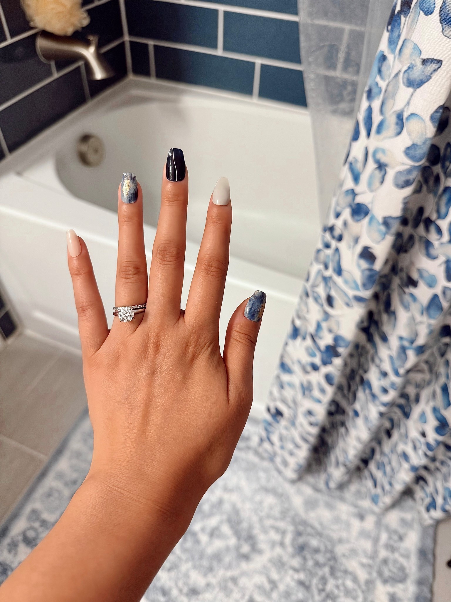 Can you tell my favorite color is blue? 💙

This is Ohora nails in N Mirinae! I can’t stop staring at them! I want all their sets! Use the code: NAILEDIT for a discount! 

Ohora nail strips, Ohora gel nails, Ohora manicure, semi cured gel nails, DIY gel nails, at home gel manicure, easy gel nails, long lasting nails, nail stickers, nail art, galaxy nails, blue nails, trendy nails, press on nails alternative, salon quality nails, nail inspiration


#LTKFindsUnder50 #LTKBeauty #LTKSeasonal