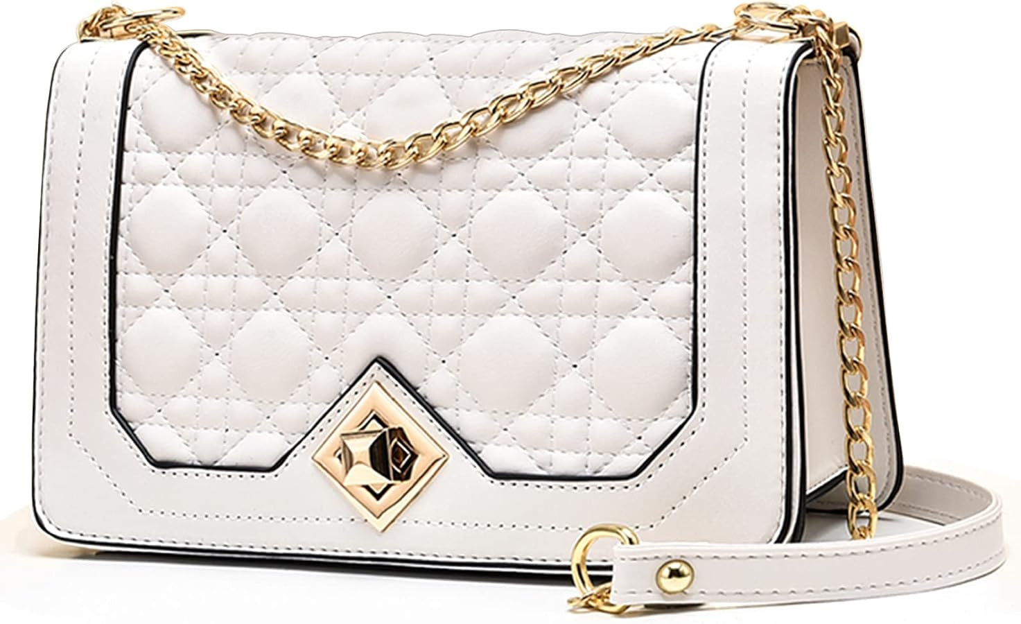 Travistar Crossbody Bags for Women Small Handbags PU Leather Shoulder Bag Purse Evening Bag Quilt... | Amazon (US)