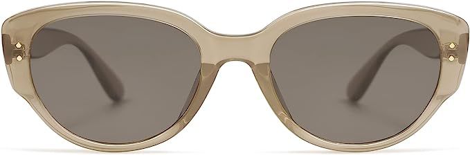 Appassal Retro Oval Sunglasses for Women Trendy Cateye 90s Style Sunnies AP3650 | Amazon (US)