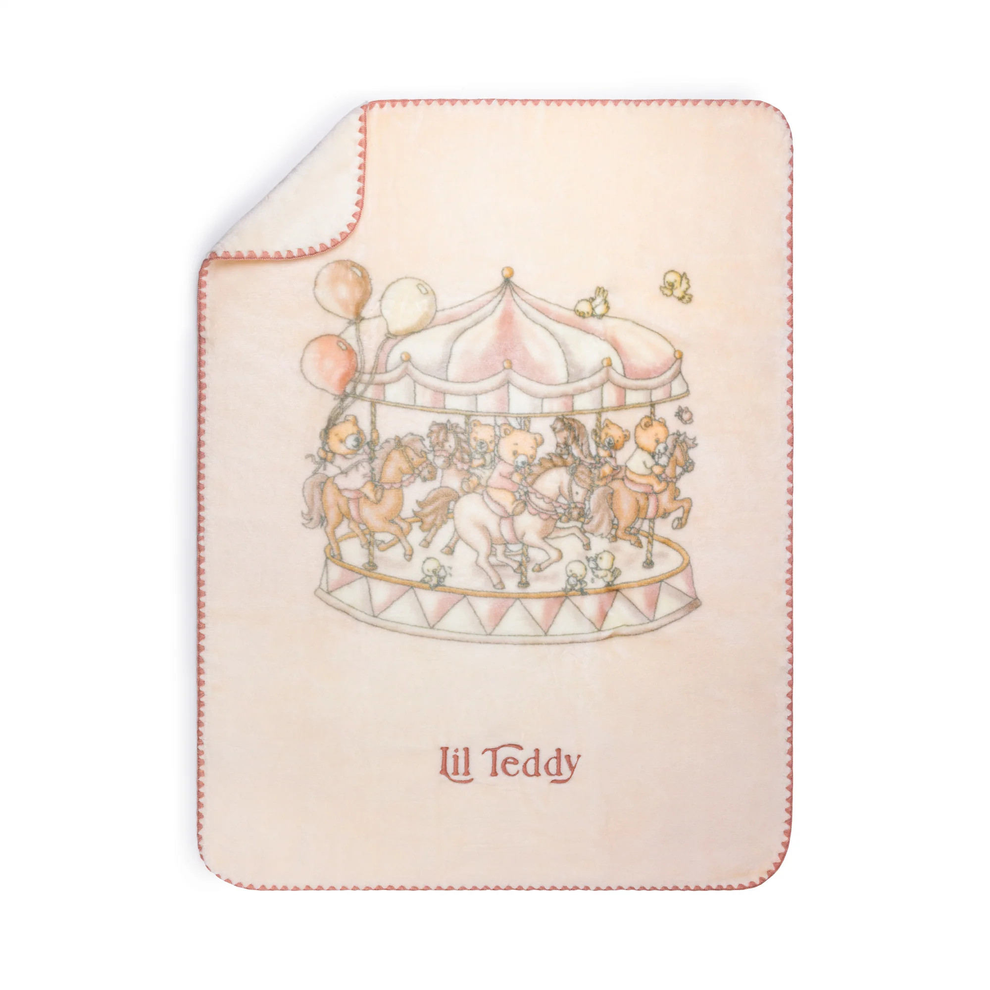 Lil Teddy’s Merry Go Snuggle Sugary Pink | Lil Teddy (US)
