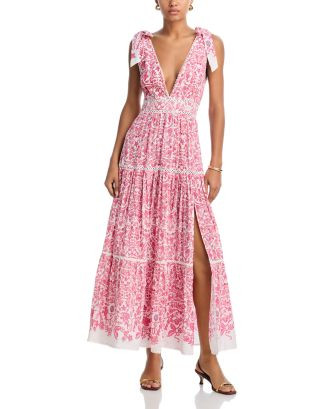 Perla Plunging Neck Dress | Bloomingdale's (US)