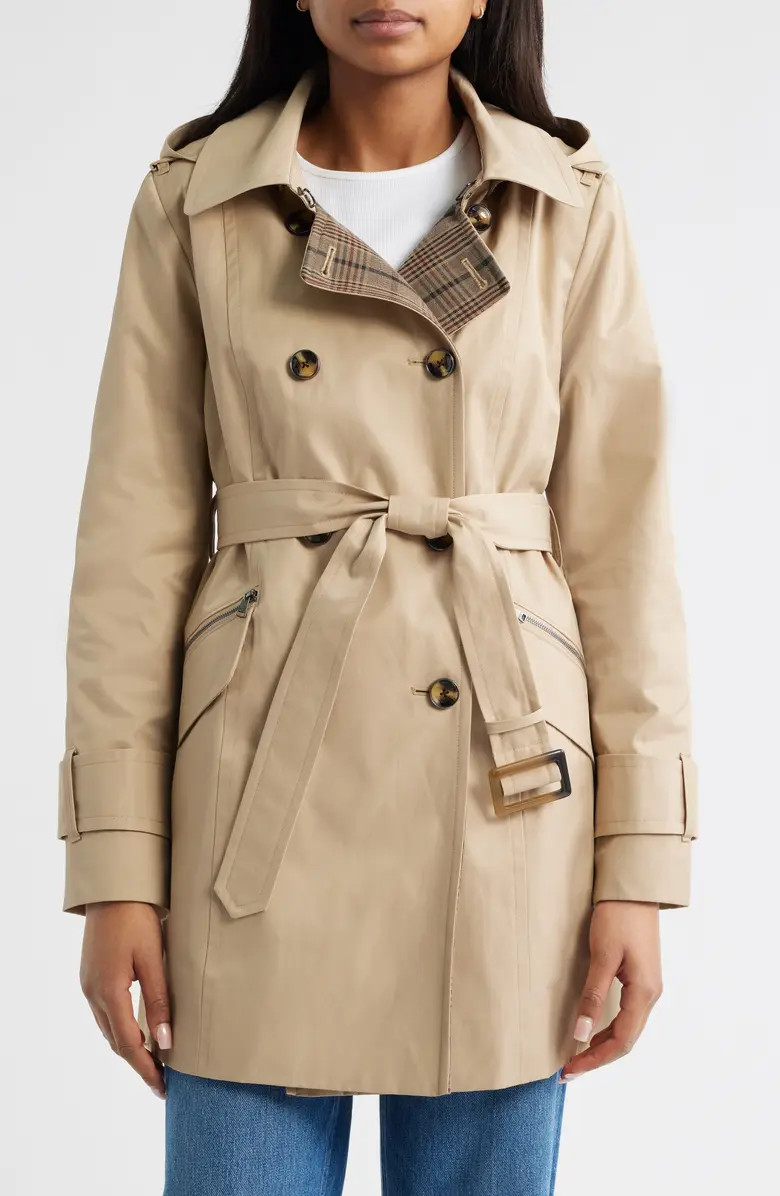 Double Breasted Trench Raincoat | Nordstrom