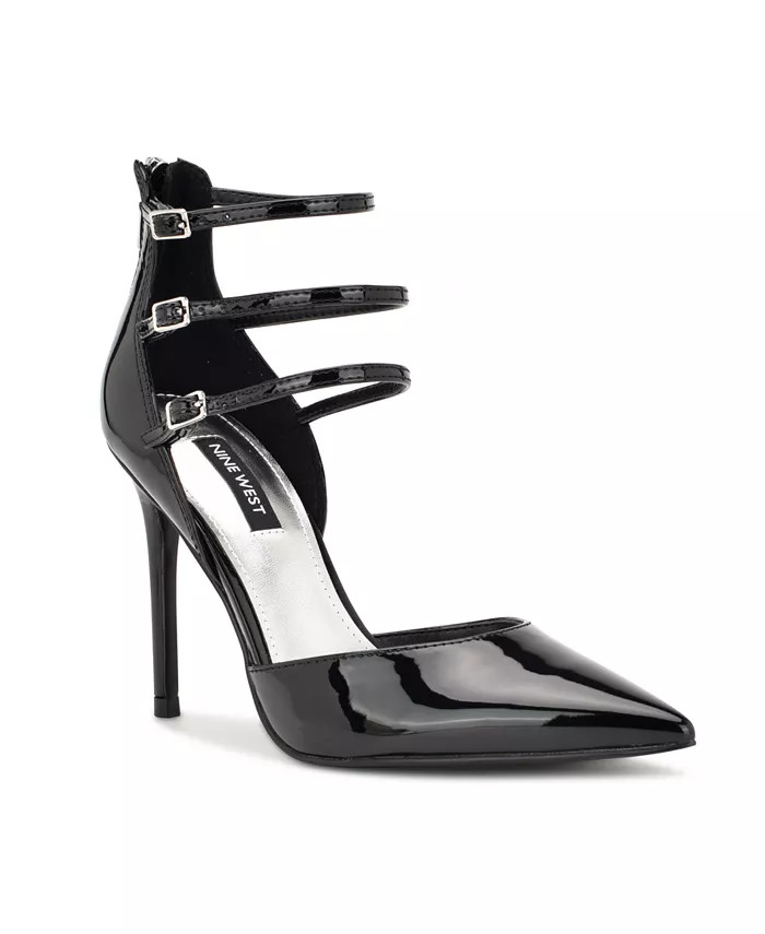 Women's Frann Pointy Toe D'Orsay Strappy Pumps | Macy's