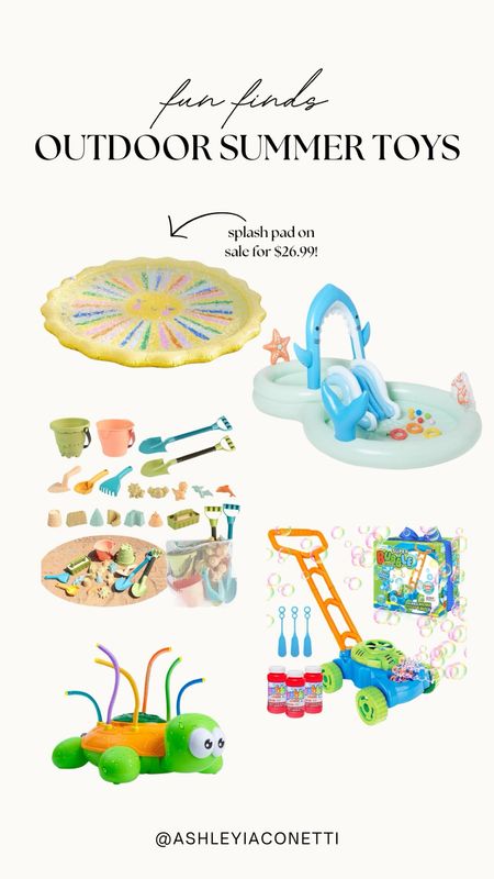 The best outdoor toys for kiddos this summer! 

#LTKSaleAlert #LTKFindsUnder50 #LTKKids