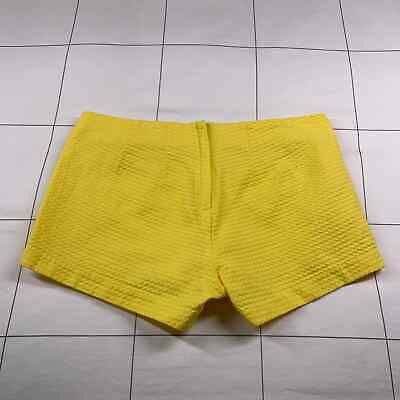 Lilly Pulitzer Shorts Womens 2 Yellow White Liza Textured Preppy Lace Classic  | eBay | eBay US