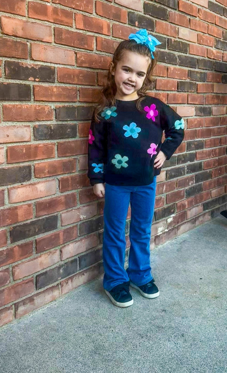 Shop her adorable sweater at an affordable price! Toddler girls. Girls sweater. Kids sweater. Floral trend. Floral. Kohls. Kohls girls. School looks. Girls looks. Winter looks 

#LTKSaleAlert #LTKdayinmylife #LTKKids