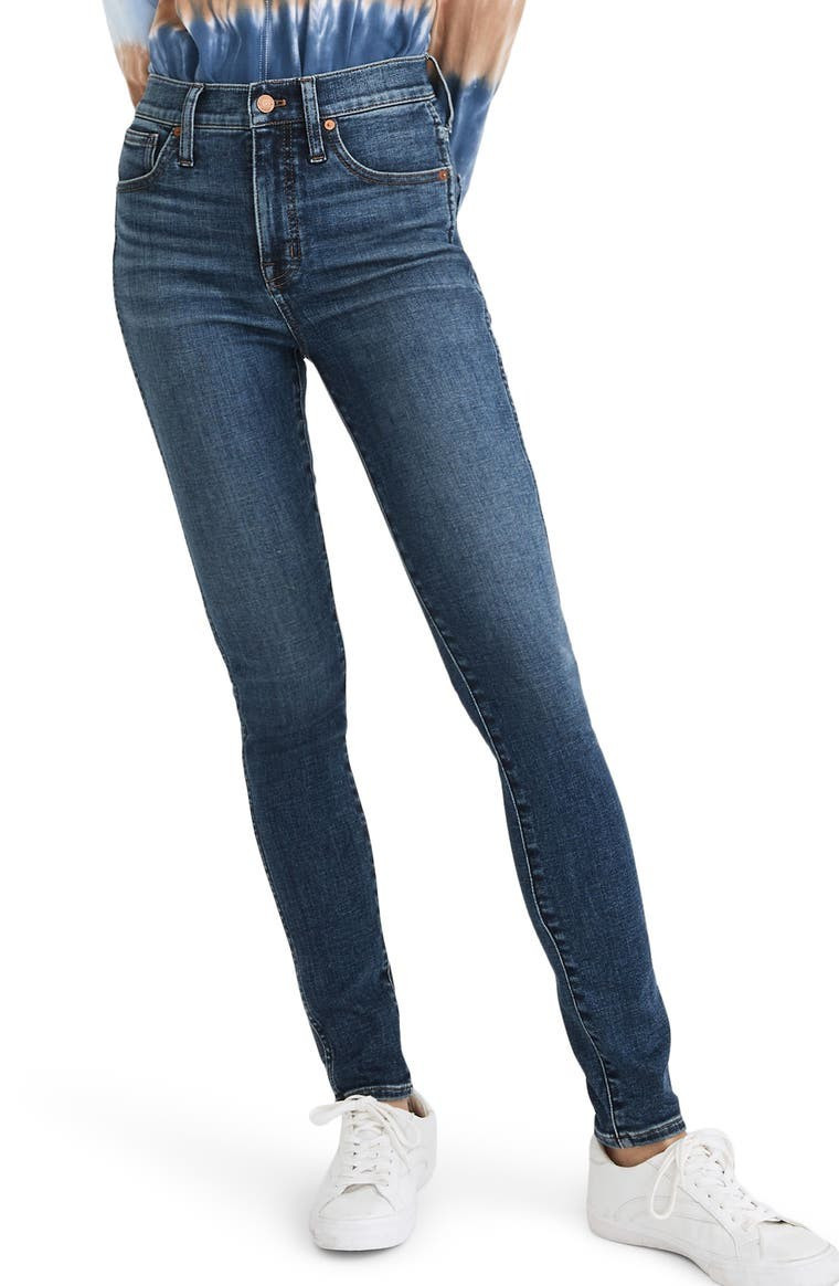 10-Inch High Rise Ankle Skinny Jeans | Nordstrom