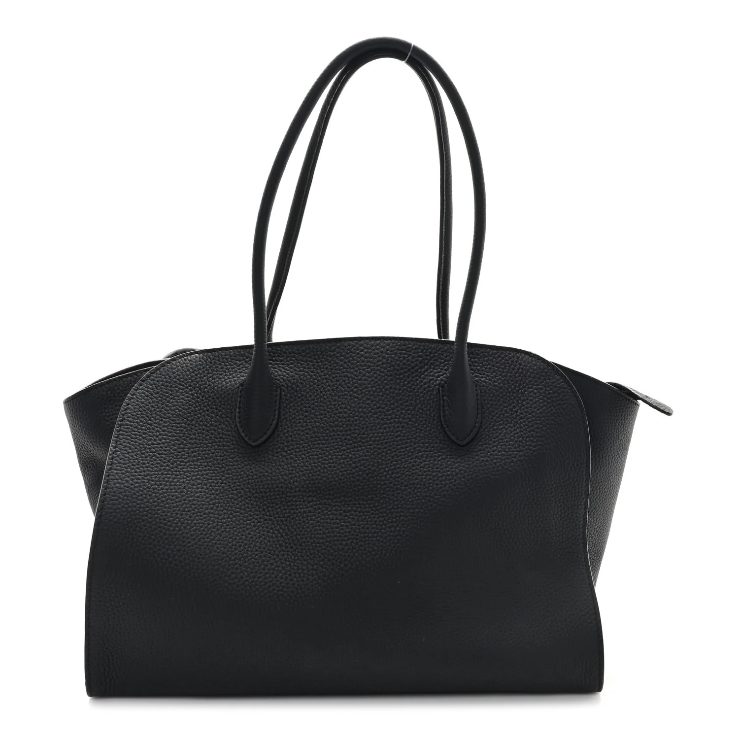 Matte Grained Calfskin Marlo 14 Black | FASHIONPHILE (US)