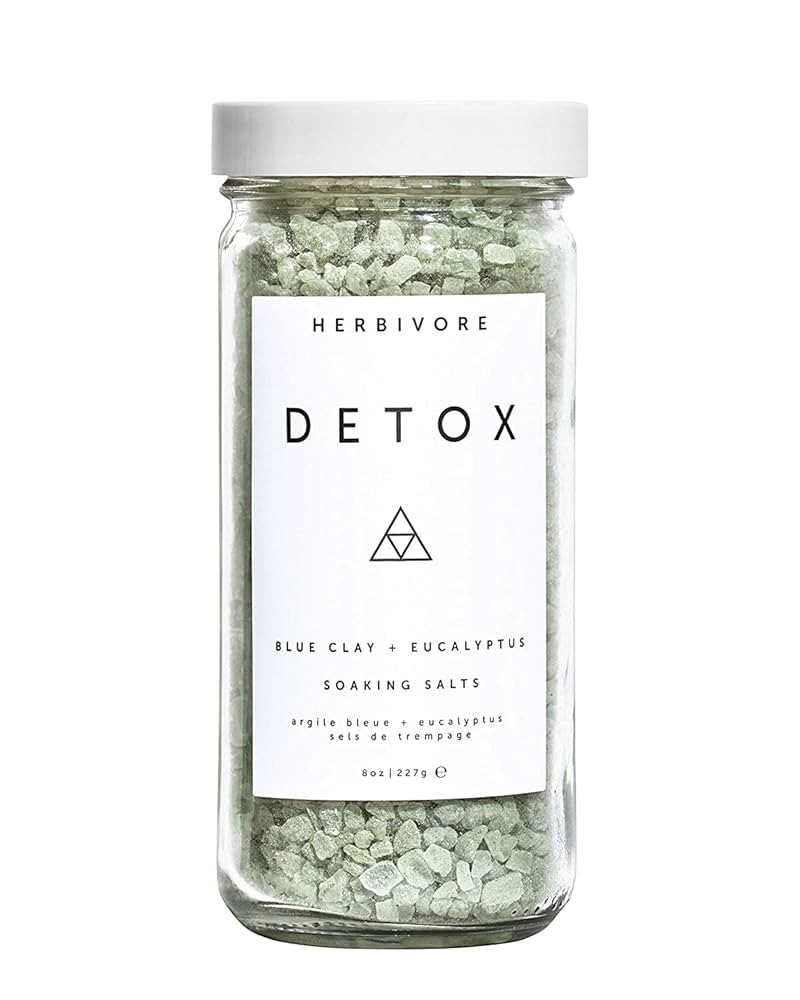 HERBIVORE Detox Soaking Bath Salts – Aromatherapeutic Blend of Pacific Sea Salts, Detoxifying +... | Amazon (US)