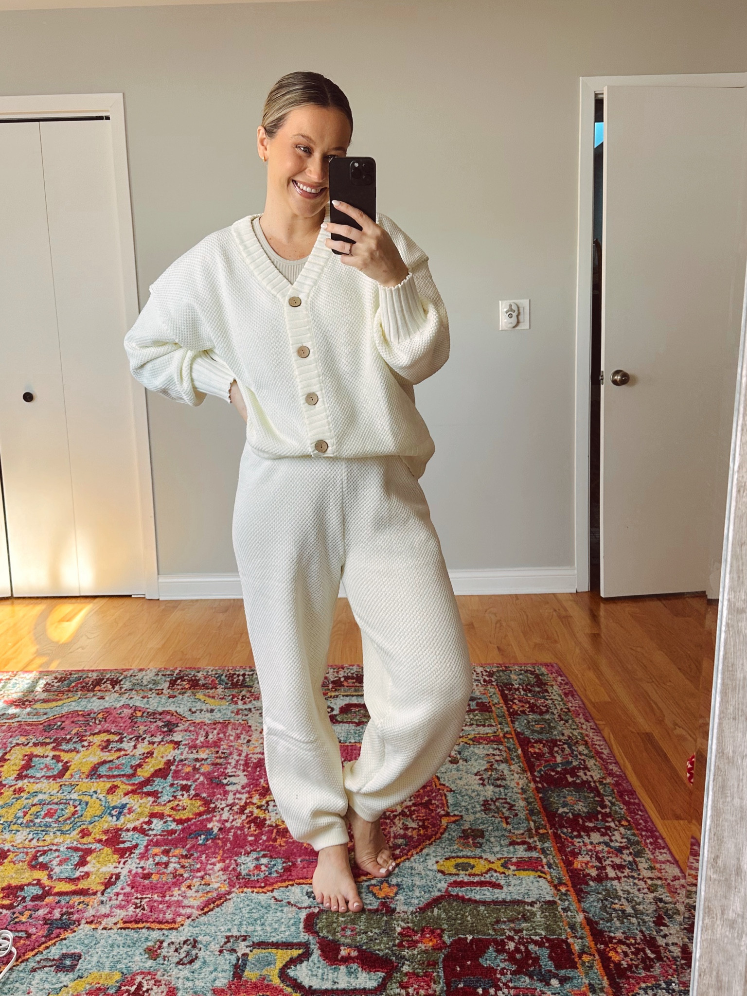 The perfect comfy matching sweater set for winter #winterfashion #amazonfinds 

#LTKHoliday #LTKfindsunder50 #LTKSeasonal