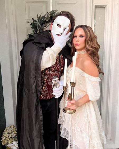 Phantom of the Opera & Christine Daae Costume | Halloween costume | Halloween Couples costume Halloween outfit 

#LTKHalloween #LTKfindsunder50 #LTKfindsunder100