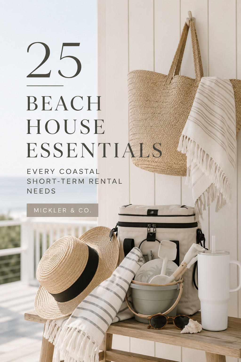 25 Beach House Essentials Every Coastal Rental Needs. From beach carts and Turkish towels to pool toys, shade systems, and guest-approved beach gear, these are the beach house essentials we actually use and recommend for elevated coastal living, family beach days, and thoughtful vacation rentals. Perfect for coastal homes, Airbnb hosts, and summer beach weekends. 

Full coastal beach essentials guide linked on our blog.
micklerco.com/blog/coastal-short-term-rental-essentials

#LTKhome #BeachHouse #CoastalLiving #VacationRental #BeachEssentials #BeachHouseDecor #LuxuryCoastal #ShortTermRental #SummerFavorites 

 