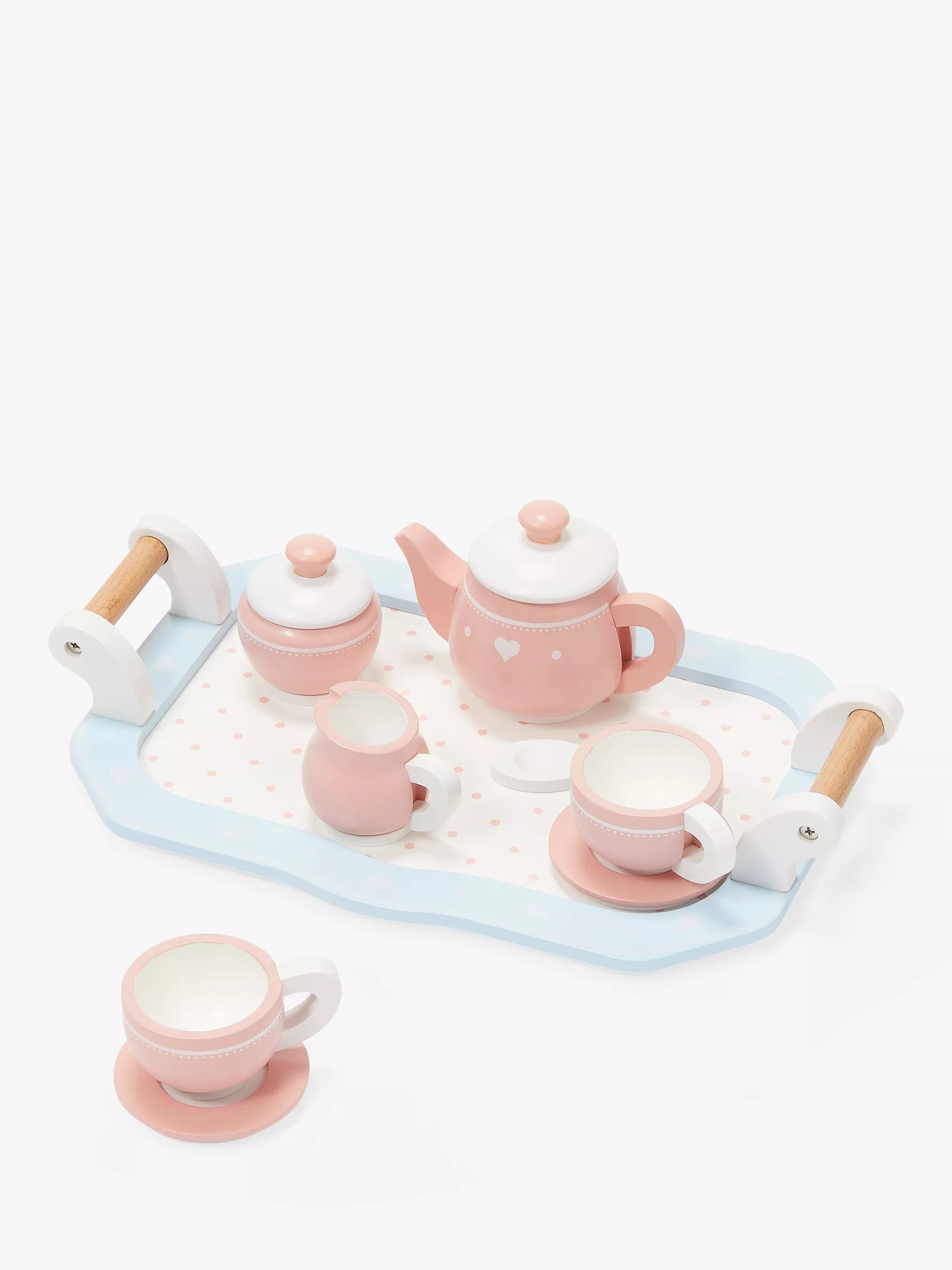John Lewis Wooden Toy Tea Set | John Lewis (UK)