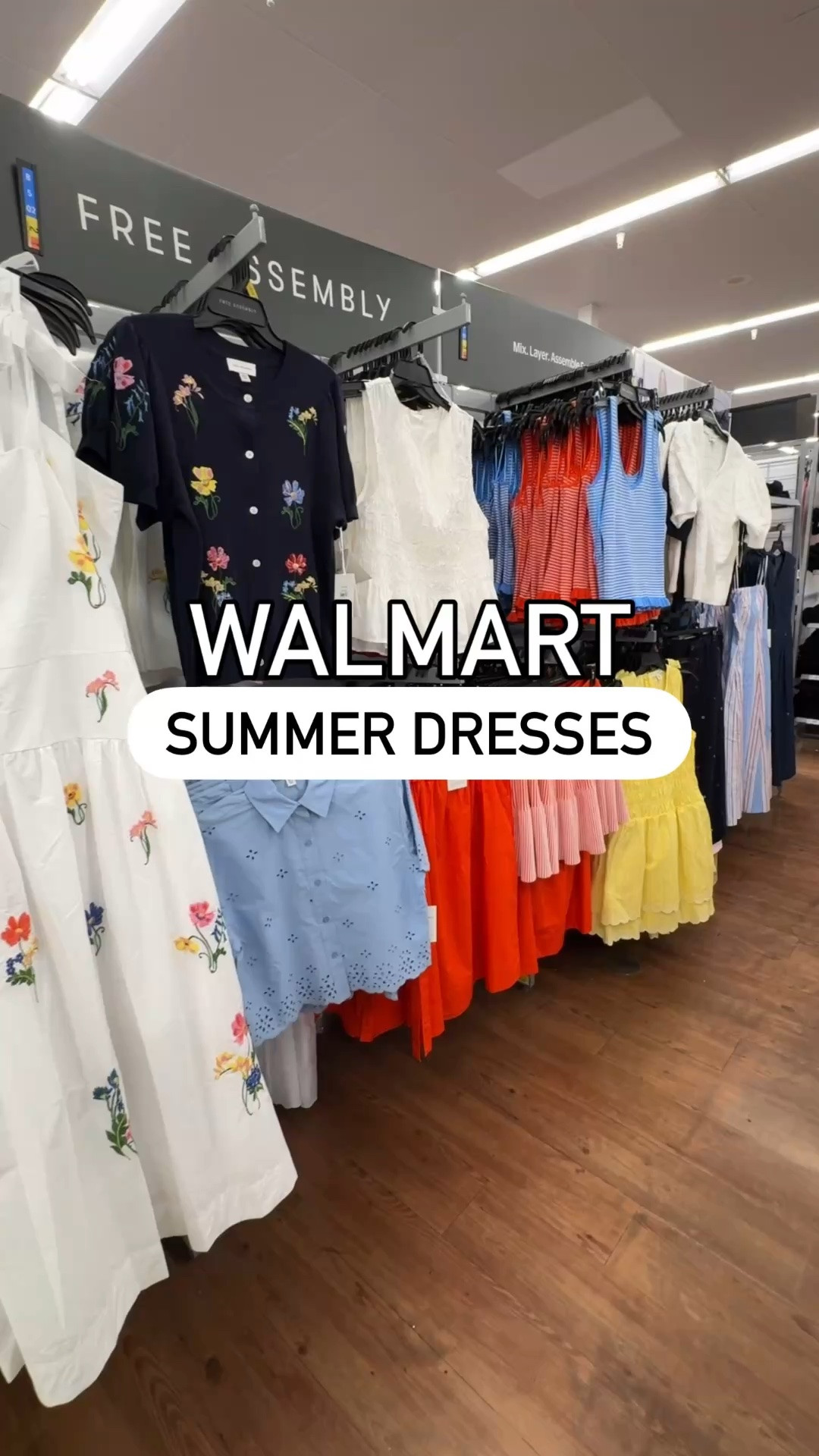 Instagram reel, Walmart summer dresses, Walmart style, Walmart try on, Walmart outfit, free assembly, time and tru

#LTKootd #LTKmomlife