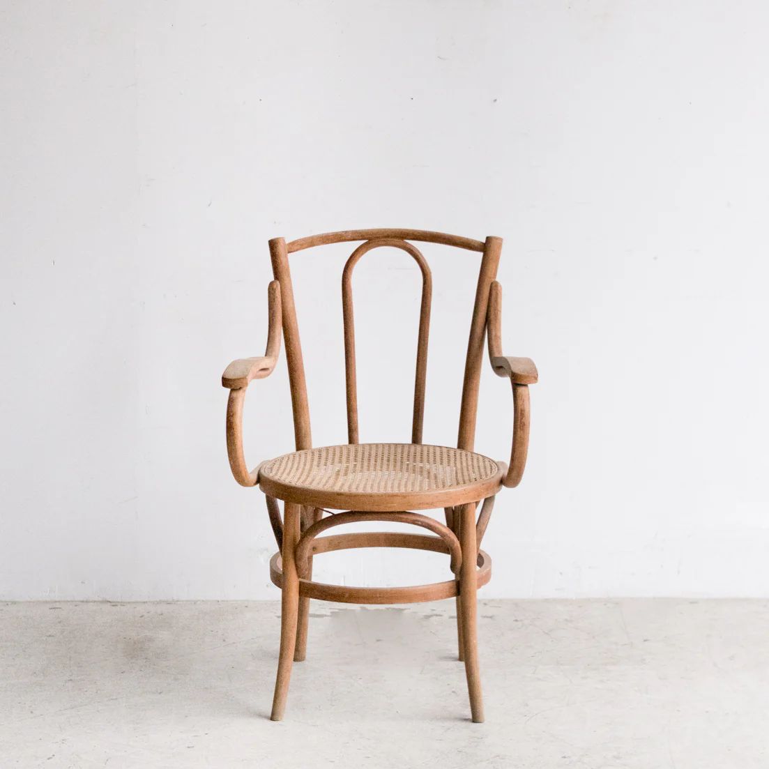 Bentwood Cane Arm Chair | Elsie Green US