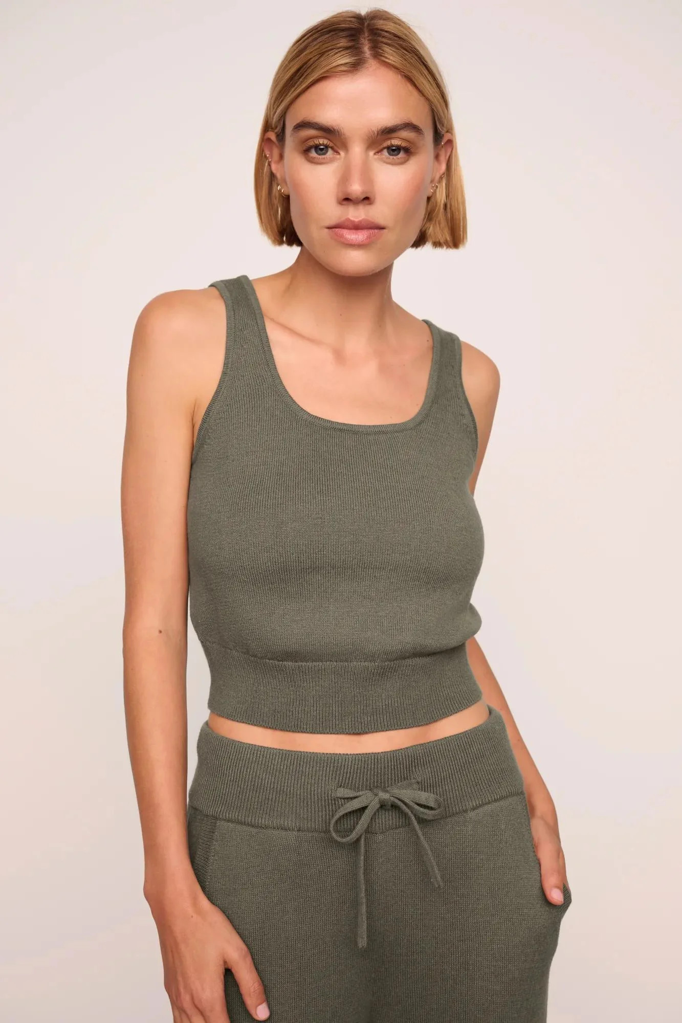 Recycled Sweater Cropped Tank | Eberjey