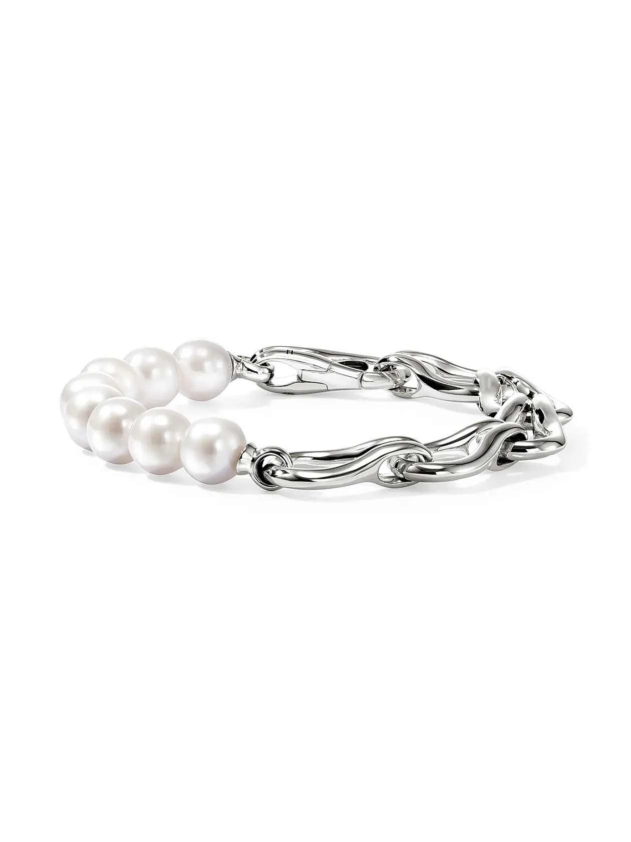 Surf Sterling Silver & Cultured Freshwater Pearl Bracelet | Saks Fifth Avenue