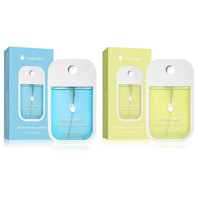 Power Mist Hydrating Hand Sanitizer, Power Mist Hydrating Spray for Hand, Hand Sanitizer Spray, S... | Amazon (US)