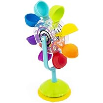 Sassy Whirling Waterfall Suction Toy for Bathtime - Stem - Ages 12+ Months, Multi | Amazon (US)