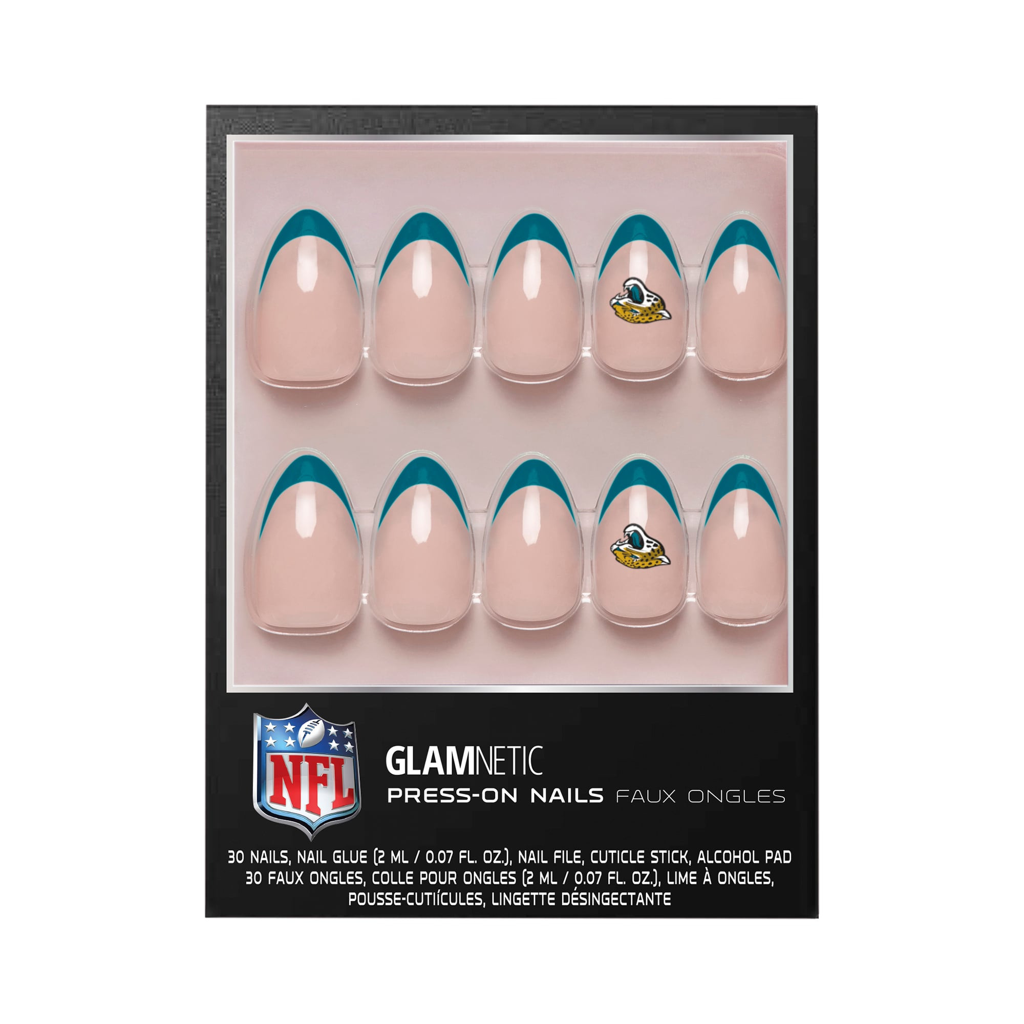 Jacksonville Jaguars Glamnetic x Fanatics Nail Kit | NFL Shop