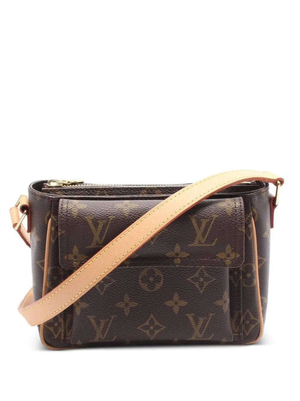 Louis Vuitton Pre-Owned 2004 Vivacite shoulder bag - Brown | Farfetch Global