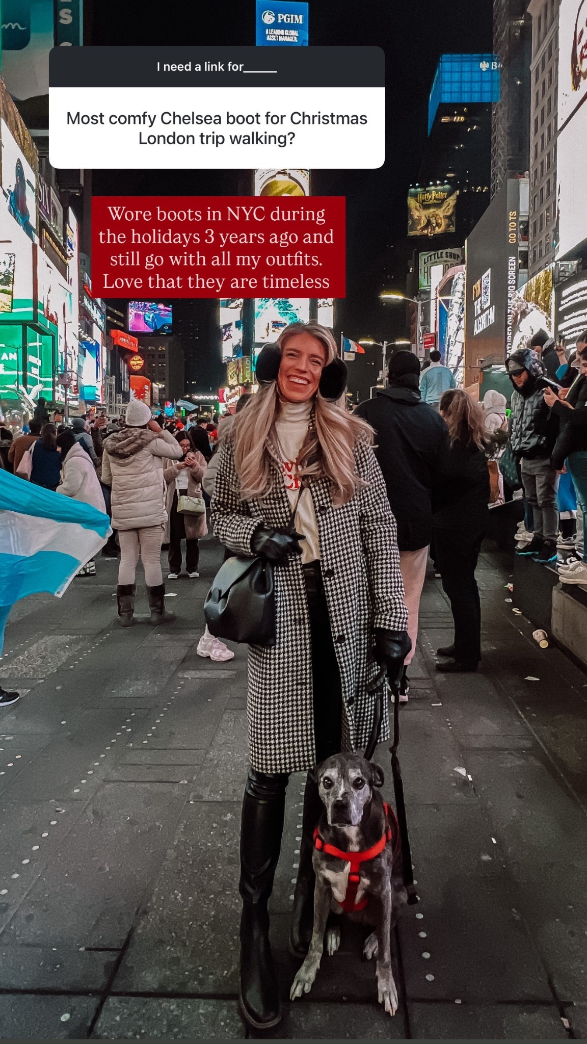 Waterproof Chelsea boots! 
Coat is old from Abercrombie and top is old from H&M