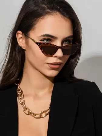 Cat Eye Fashion Glasses | SHEIN