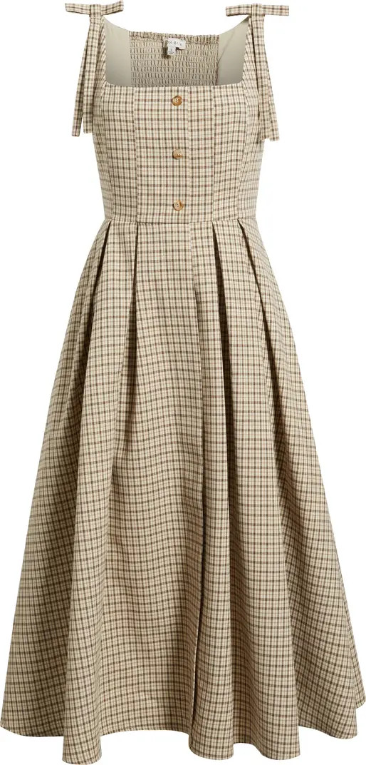 Plaid Tie Strap Sundress | Nordstrom
