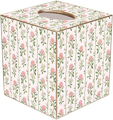 Marye-Kelley TB631 - Rose Stripe Tissue Box Cover | Amazon (US)