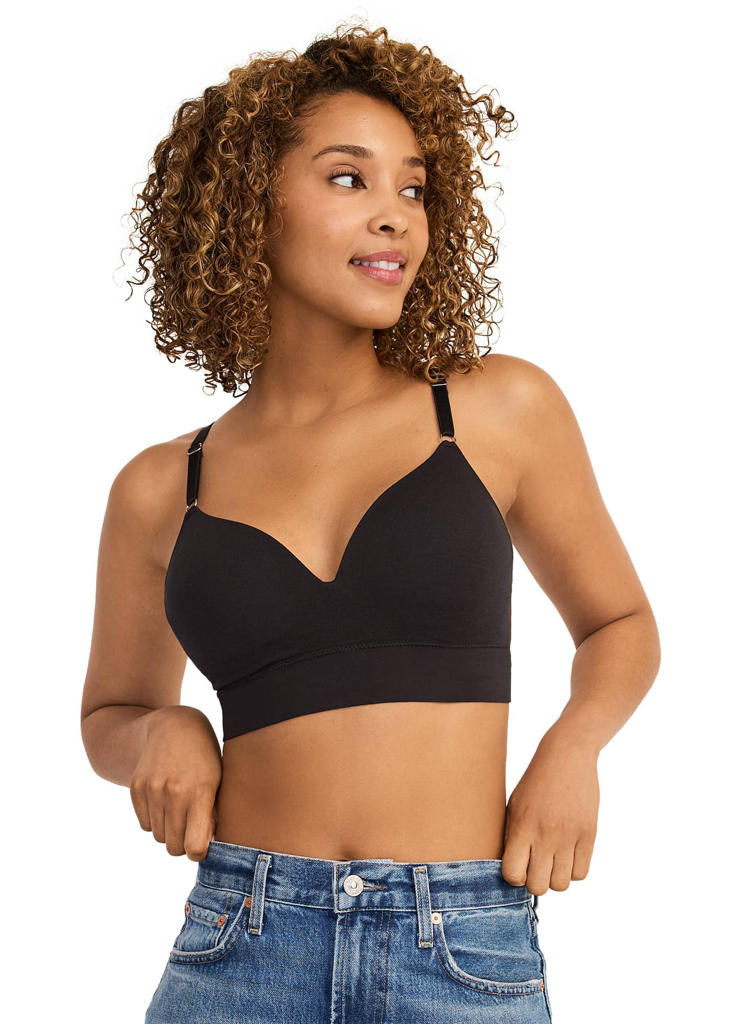 Jockey  Seamfree  Smooth T-Shirt Bralette | Walmart (CA)