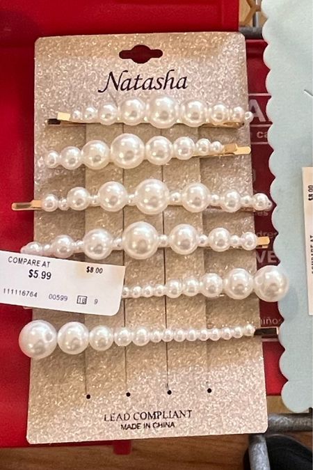Found these pretty bridal hair clips at Marshall’s, so if you’re looking for inexpensive hair accessories, it’s the place to look!

#bridalhairaccessories #weddingaccessories #pearlhairclips #weddingaccessories #weddinghair

#LTKwedding #LTKstyletip #LTKSeasonal
