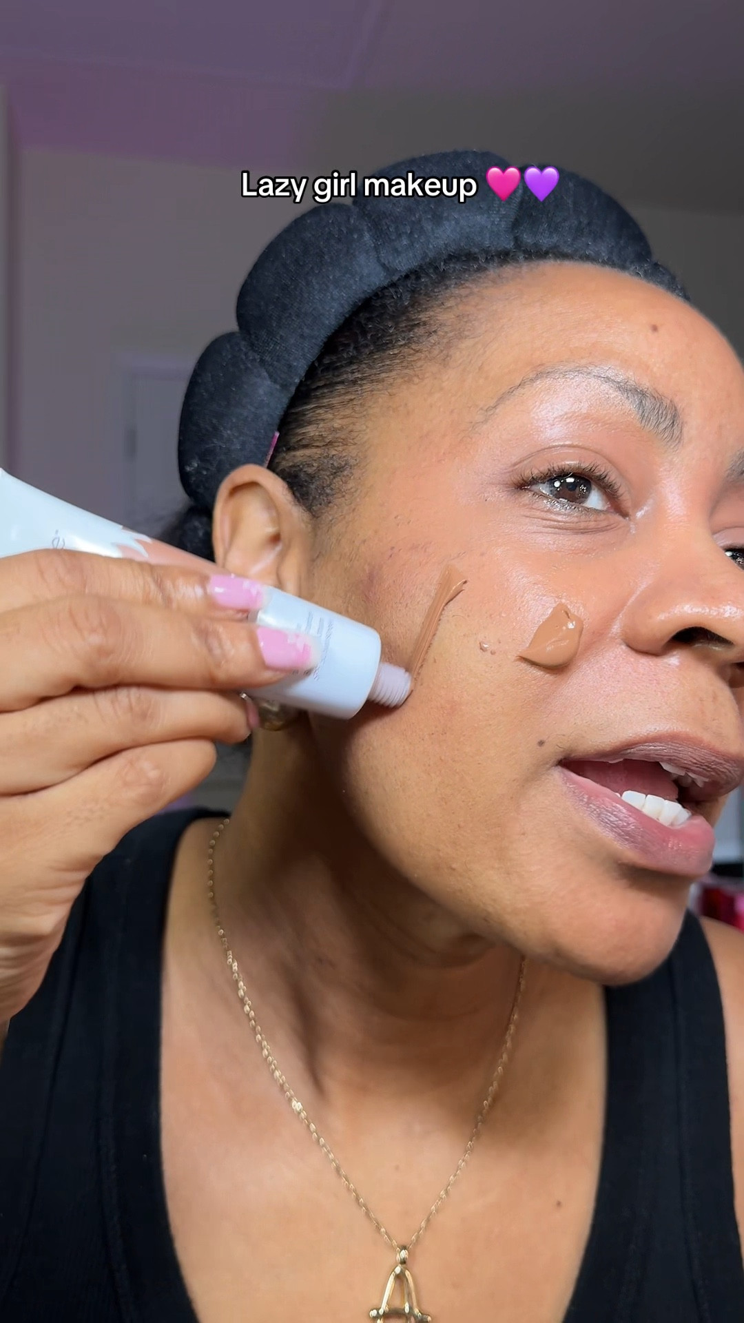 Goes on quickly and blurs everything!! I’m here for lazy girl makeup 😉

#LTKBeauty