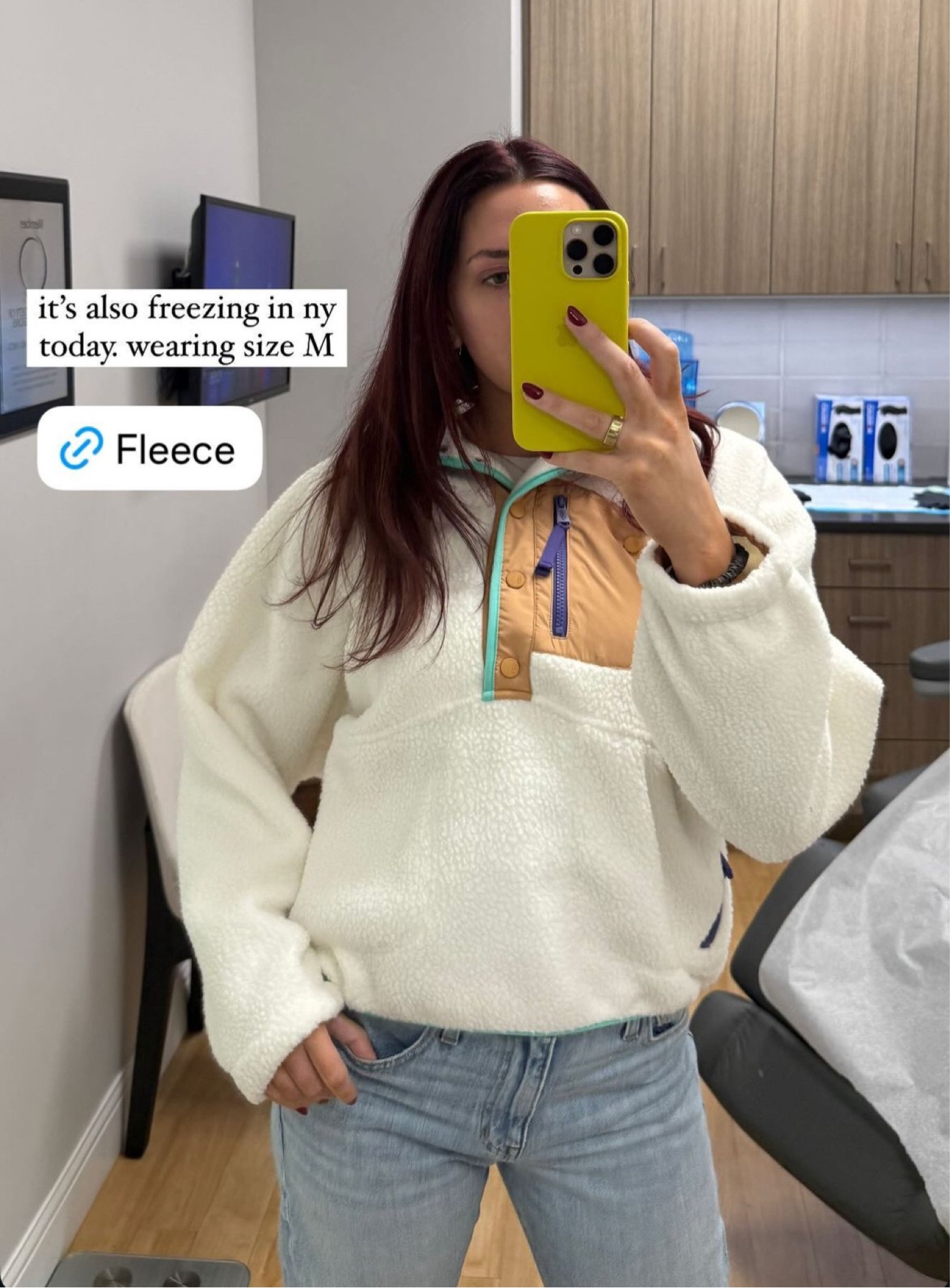 another cozy free people fleece, wearing size M

#LTKHoliday #LTKSeasonal #LTKStyleTip