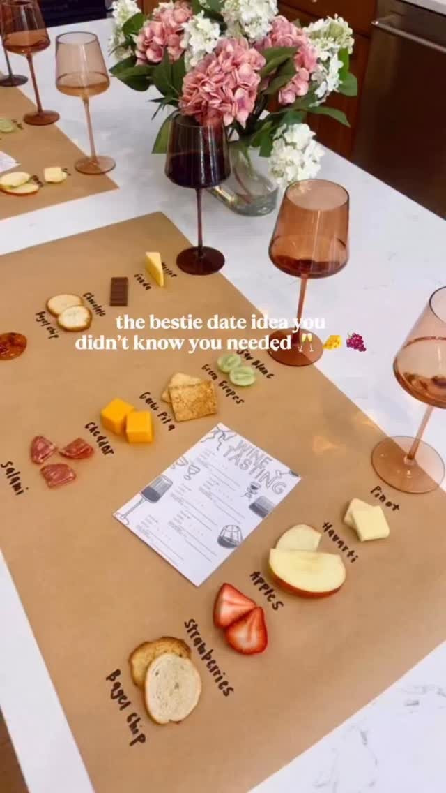 Bestie wine tasting at home essentials!

#LTKHome