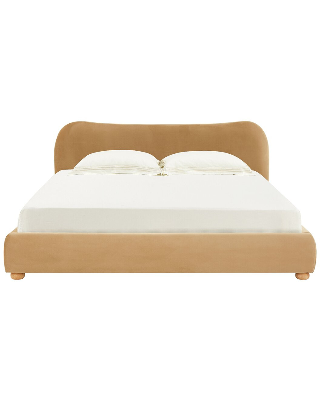 Beccarose Boucle King Bed | Gilt & Gilt City