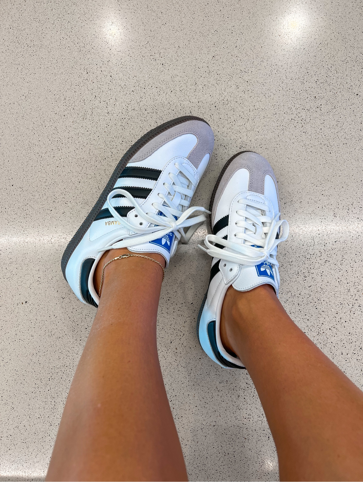 Adidas samba sneakers are men’s size 7 and I’m a women’s 8!
Fall sneakers 

#LTKfindsunder100 #LTKshoecrush #LTKfindsunder50
