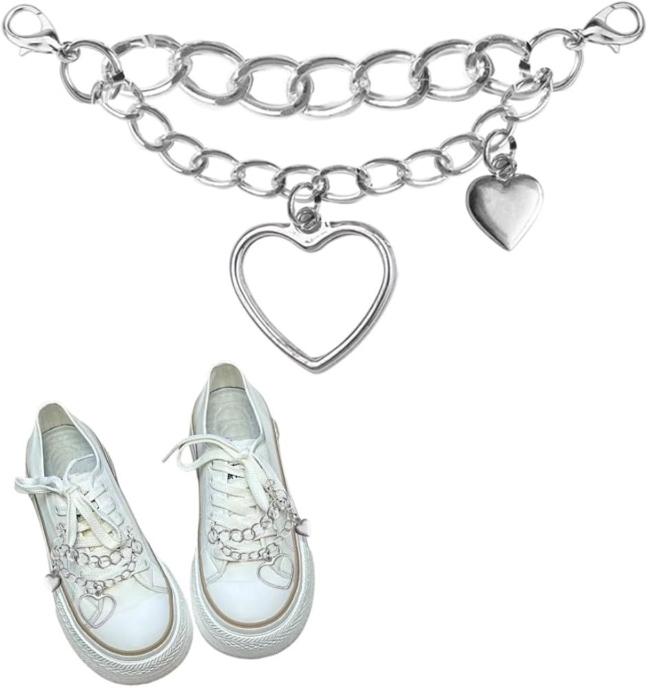 Shoelace Charms for Girls Women Cute Bow Hearts Shoe Charms for Sneakers Shoe Decorations Shoe Ac... | Amazon (US)