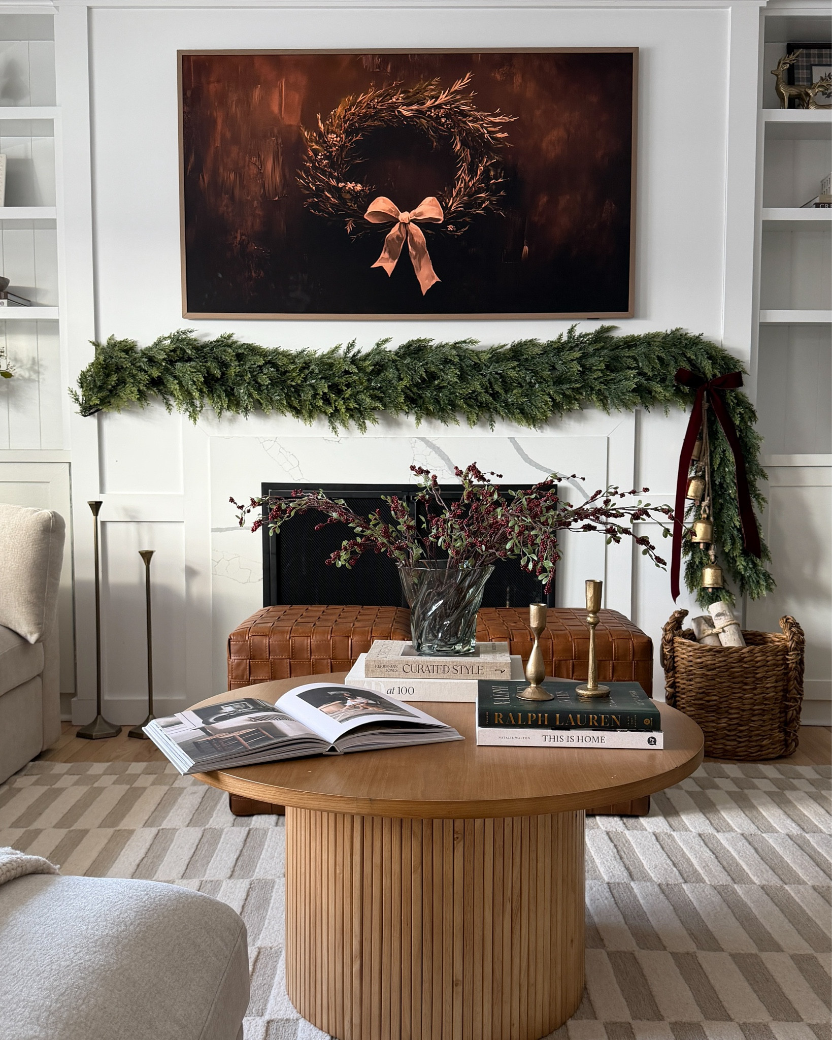 This space is my definition of cozy for the season — warm layers, natural greenery, and timeless pieces that work well beyond the holidays. I love keeping things neutral and letting texture + a few thoughtful details do all the work. 

Everything you see here is linked and easy to recreate if you’re craving that calm, lived-in feel at home 🤎


#LTKHoliday #LTKSaleAlert #LTKHome