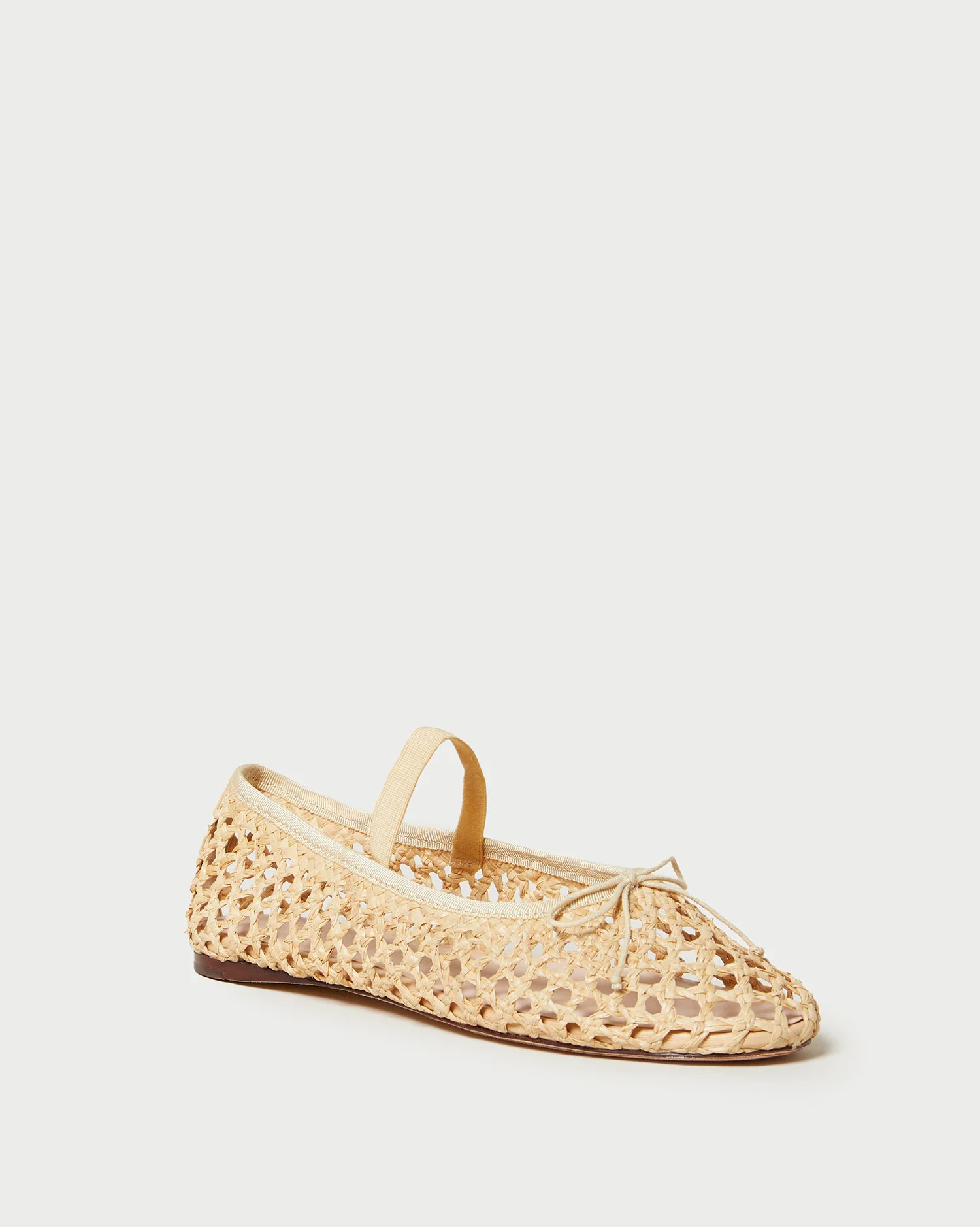 Leonie Natural Crochet Ballet Flat | Loeffler Randall