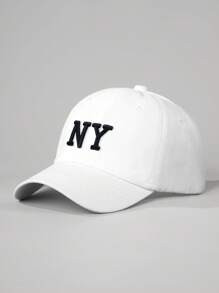 1/2/3pcs Embroidered NY Baseball Cap, Adjustable Outdoor Sun Hat For Spring Autumn Travel, Beach ... | SHEIN