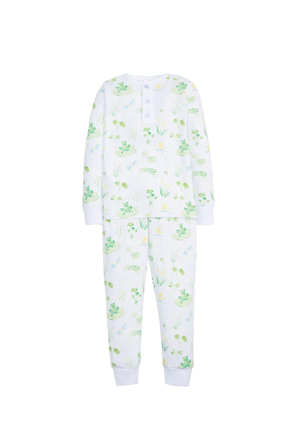Boy Printed Jammies - Frogs | Little English