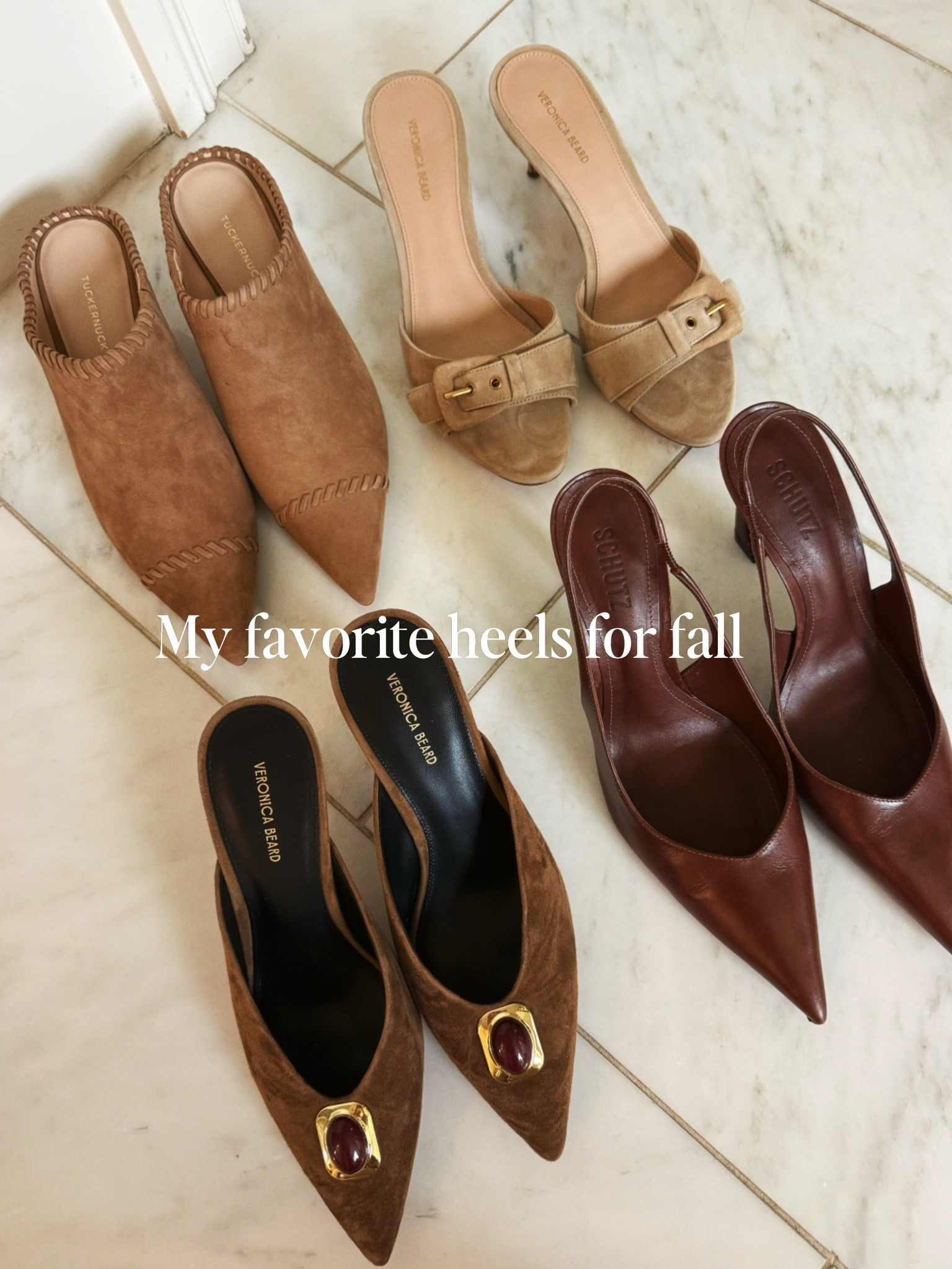 Some my favorite heels for fall