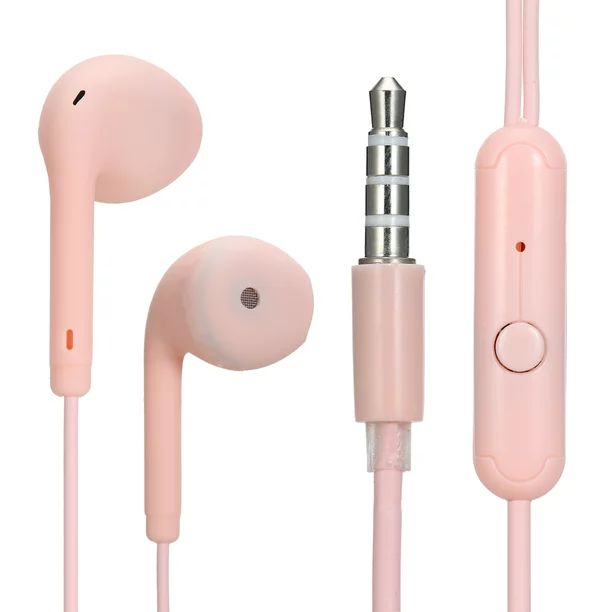 Meterk U19 3.5mm Wired Headphones In-Ear Headset Macaron Color Music Earphone Smart Phone Earbuds... | Walmart (US)