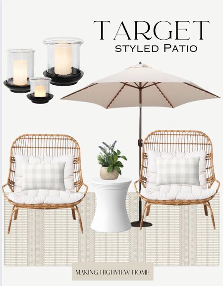 TARGET | Styled Patio. Get ready for summer with the best patio finds from target and the studio McGee collection with threshold 

#LTKxTarget #LTKhome #LTKSeasonal