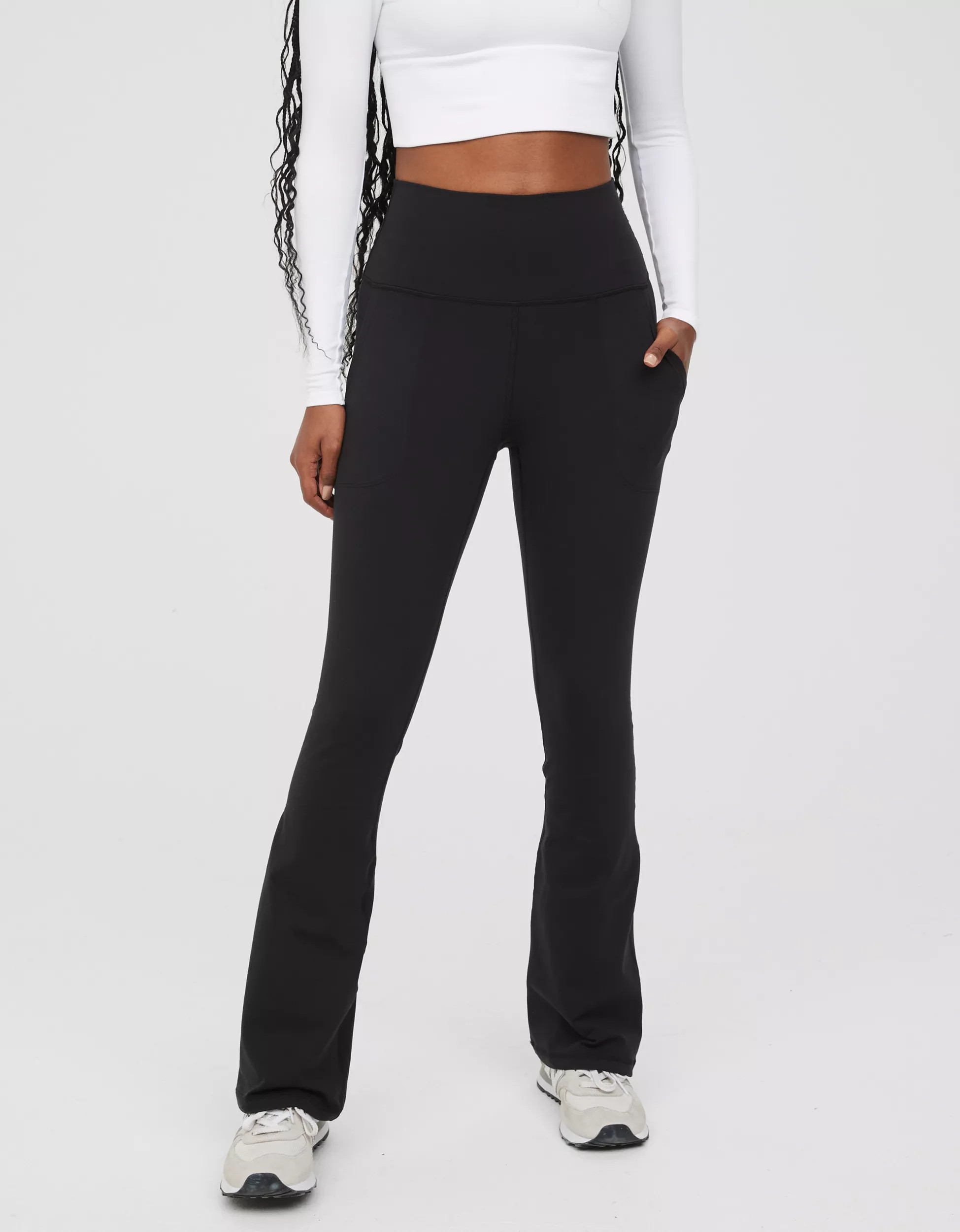 OFFLINE By Aerie The Hugger Pocket Bootcut Legging | Aerie