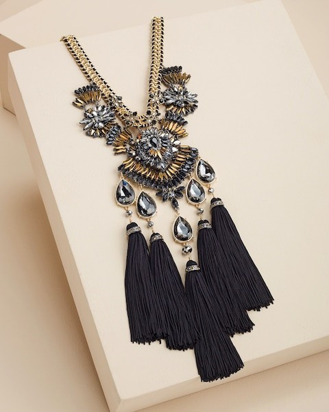 Fringe Bib Statement Necklace | Chico's