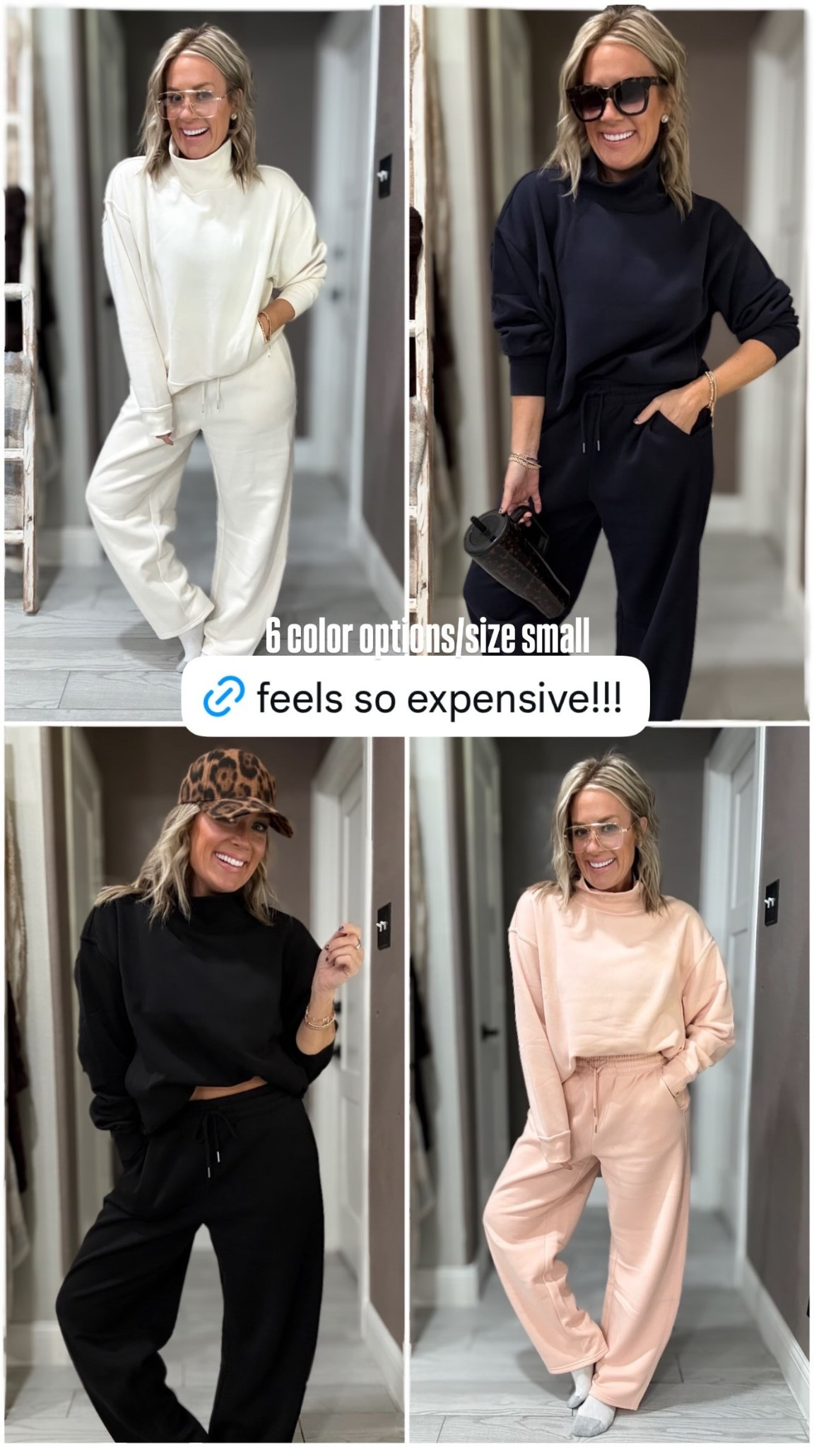 6 color options/size small @Walmart under $40 lounge set!