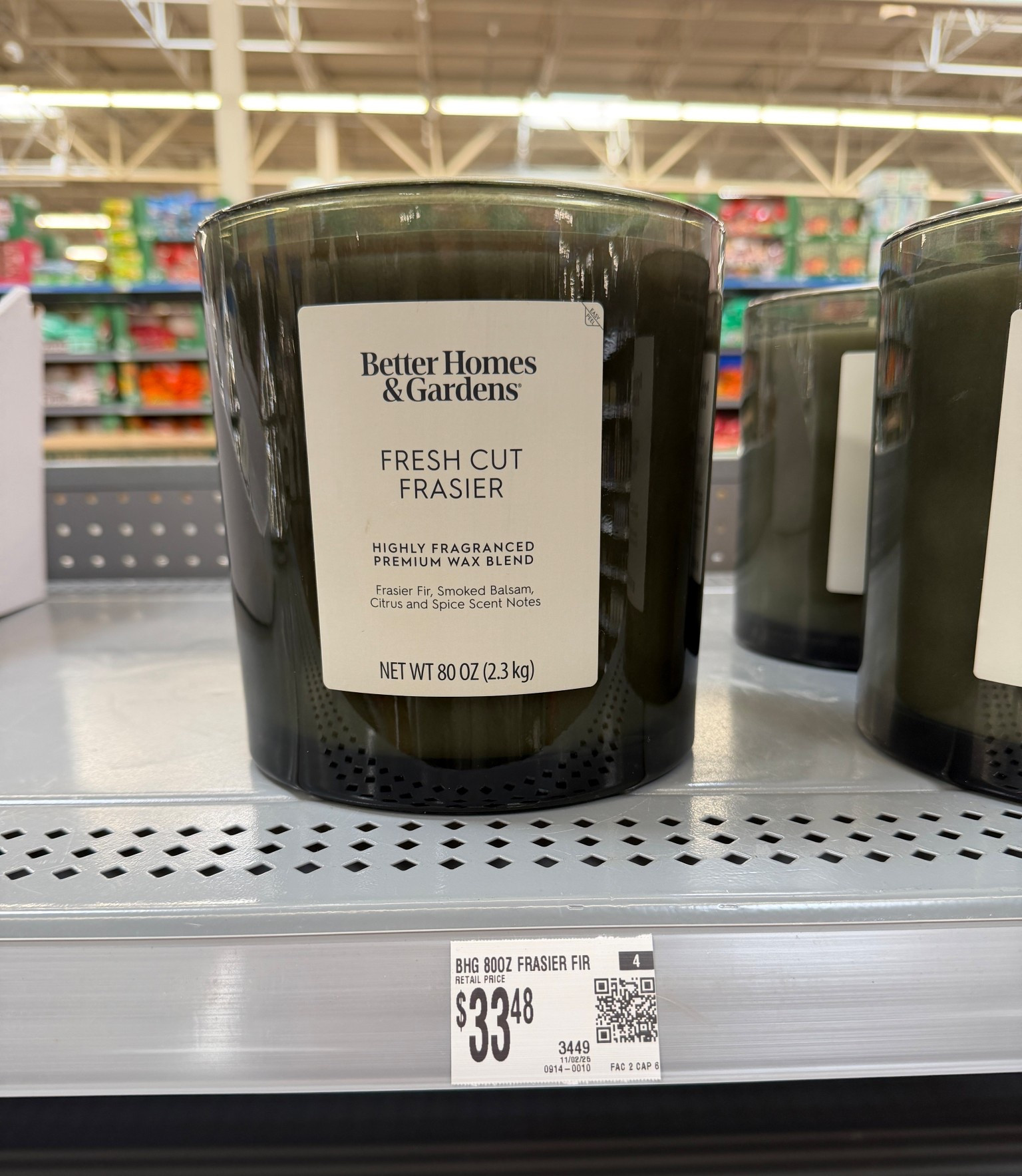 This Walmart candle is HUGE and it would look great with a Christmas wreath around it!

#LTKHome #LTKFindsUnder50 #LTKHoliday